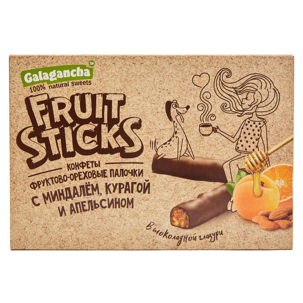  Берестов КРАФТ Fruit Stiсks с курагой и миндалем, 175г   в Ейске