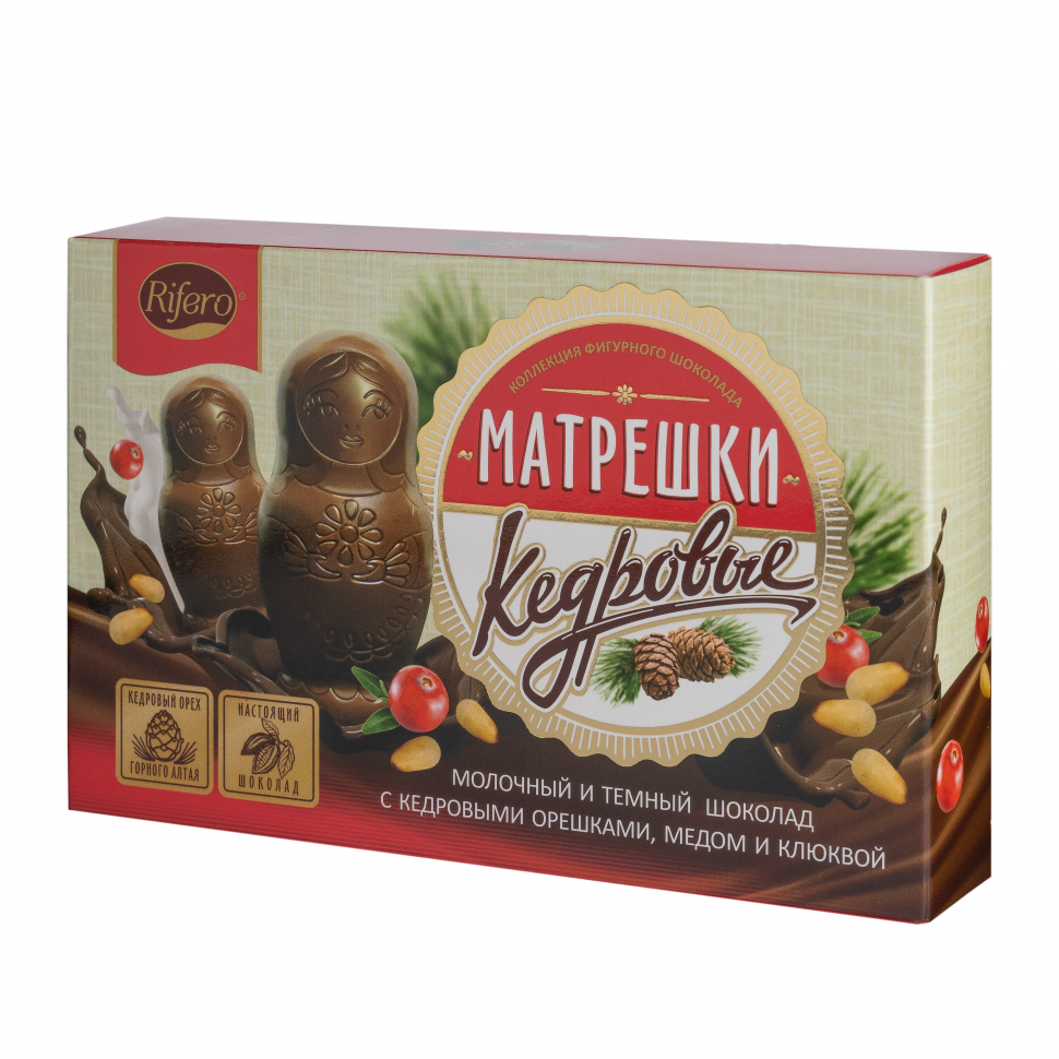  Риф и ко Конфеты "Матрёшки кедровые" 100г           в Ейске