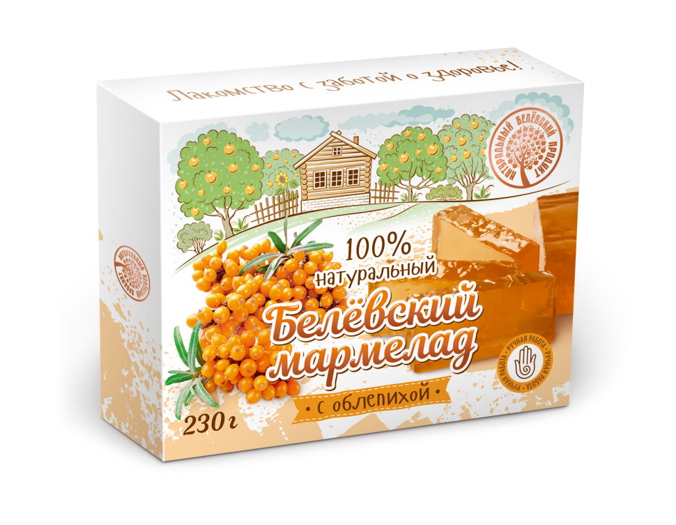  Мармелад белевский "Облепиха" 230г в Ейске
